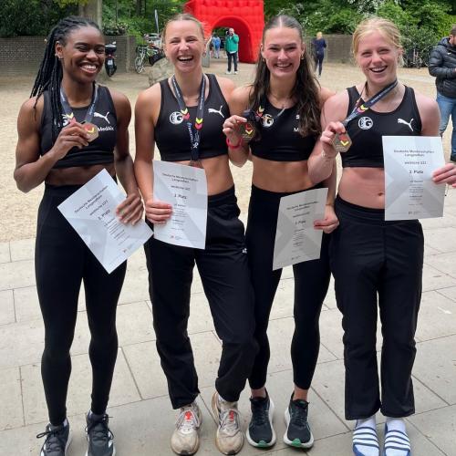 Weibliche U23: Bronze nach sensationeller Steigerung