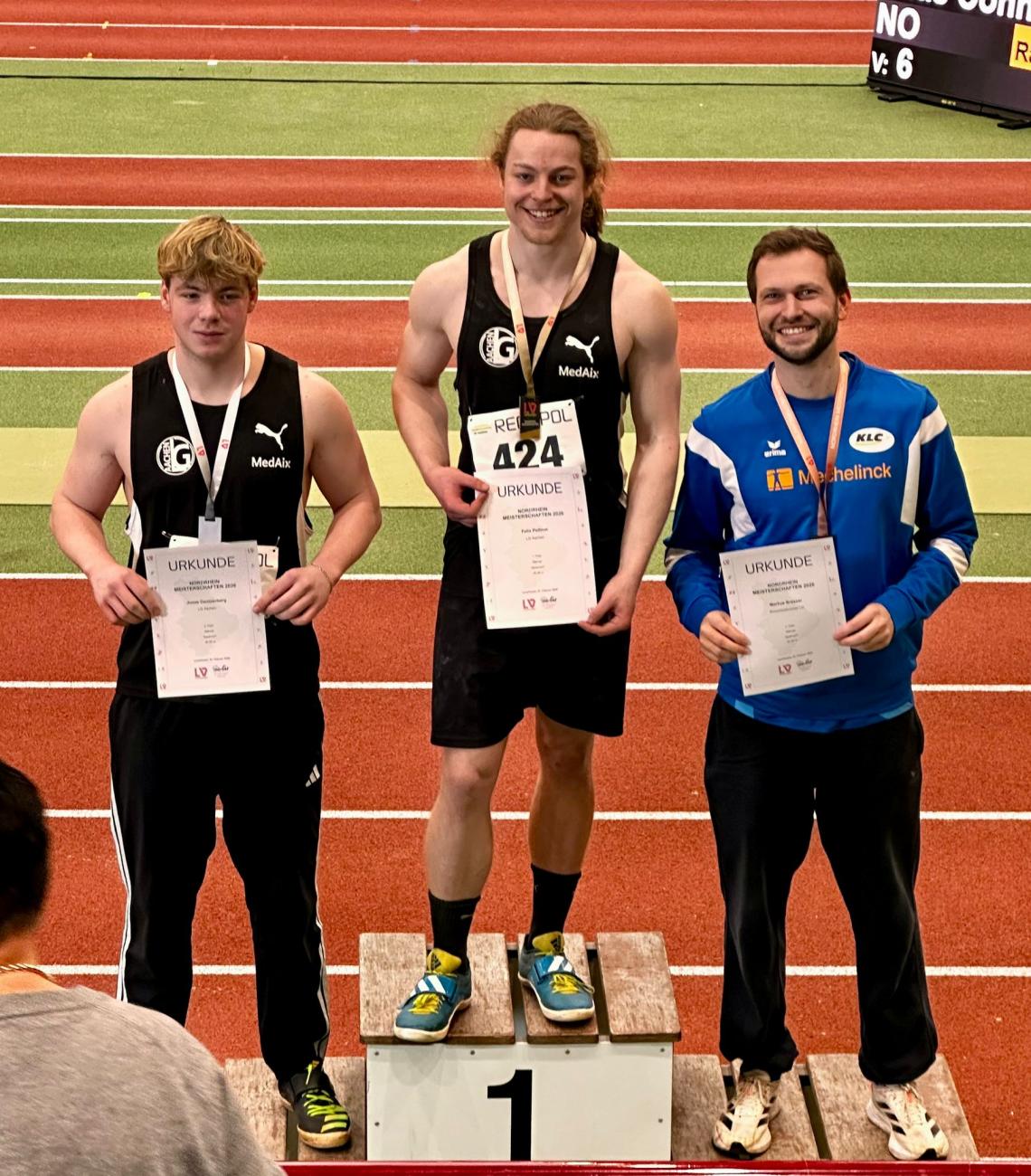 Gold und Silber für Felix und Jonas