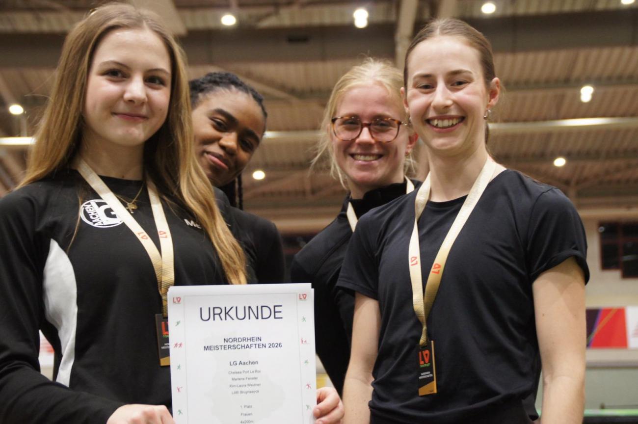 Frauenstaffel holt Gold